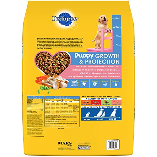Pedigree Puppy Growth & Protection Dry Dog Food Chicken & Vegetable