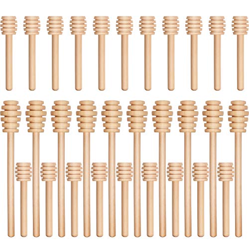 Buy 30 Pieces 3 Inch and 6 Inch Wood Honey Dipper Sticks Honey Stirring