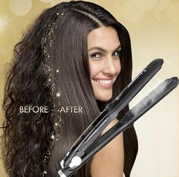 steam ceramic hair straightener