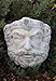 Old World Vintage Greek God Head Wall Hung Planter in Vintage White Finishthumb 1