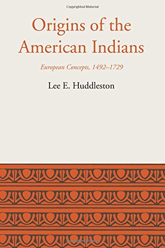Origins of the American Indians: European Concepts, 1492-1729 (Llilas - Latin American Monograph)