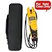 Khanka Hard Travel Case Replacement for Fluke T5-1000/T5-600/T6-1000/T6-600 Electrical Voltage Continuity Current Tester (Black)