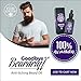Viking Revolution Beard Oil with Clary Sage for Men - Natural Blend with Argan and Jojoba Oils for Softening, Strengthening, and Moisturizing