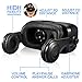 Canbor VR Headset, Virtual Reality Headset 3D VR Goggles Glasses with HD Stereo Headphones FOV 120 for 4.7-6.2 Inches Apple iPhone, Samsung HTC More Smartphones