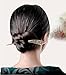 yueton Pack of 2 Women's Hair Accessory Headwear Decorative Hair Pin Rhinestone Hair Stick Vintage Hair Chopsticks Hairpin Chignon Pin for Long Hair