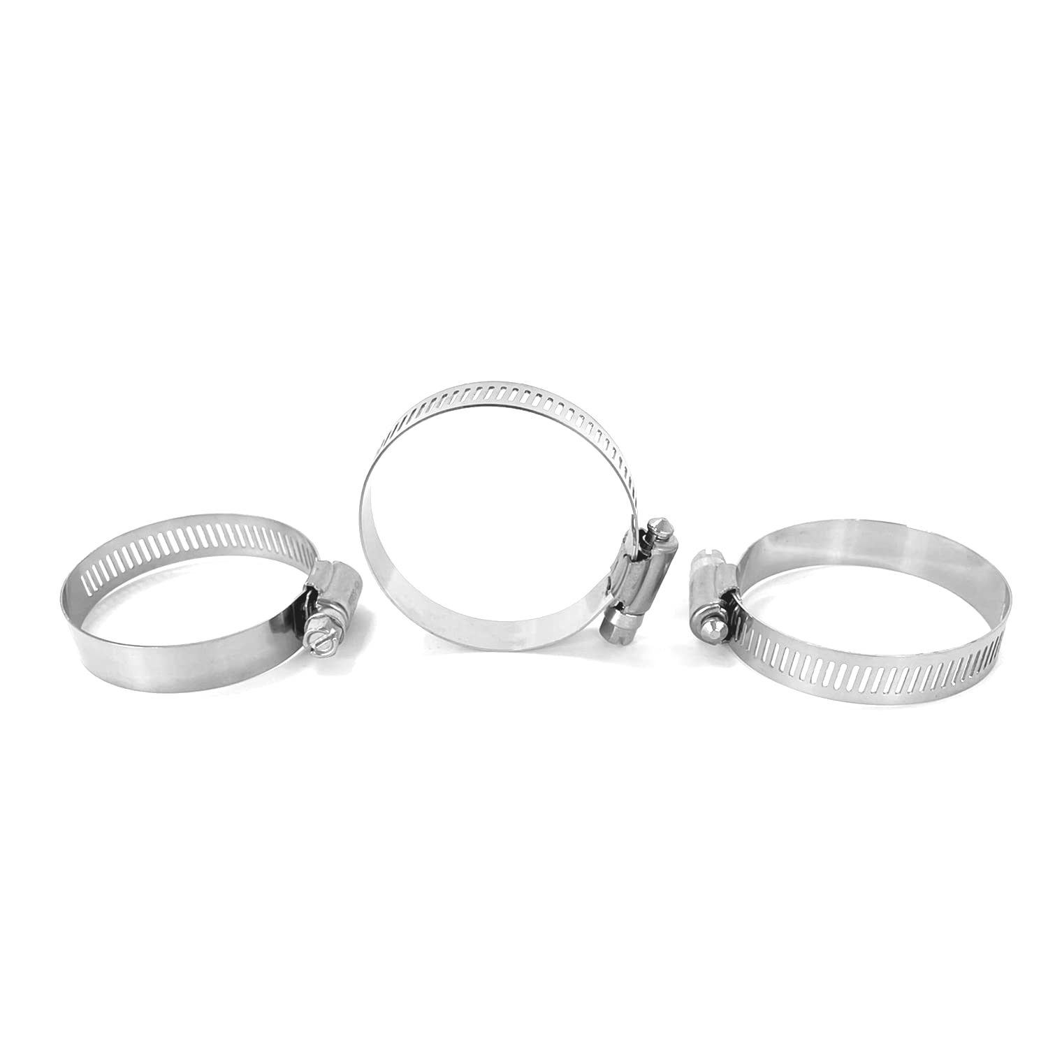 Simply S-1A-SSS 22-30mm 10 Pack 1A Stainless Steel Hose Clips Jubilee Clip - Strong, Durable, Easy to Use