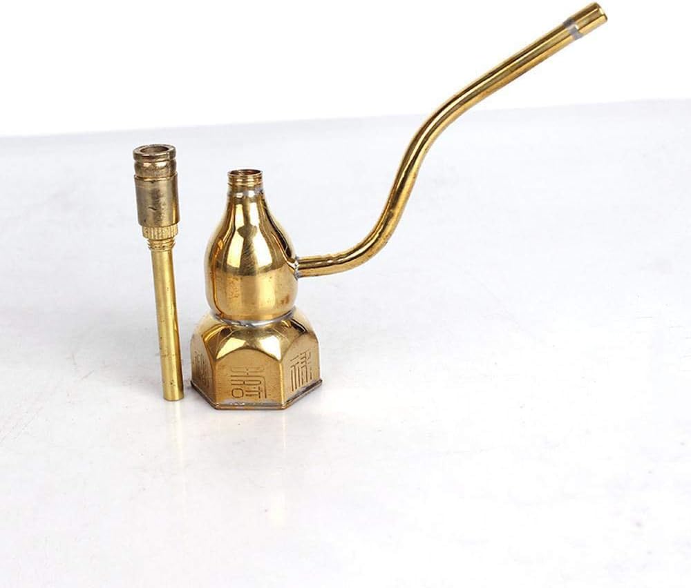 Myzixuan Filter pipe metal water pipe clear water pipe brass smoke pot men's shisha pot
