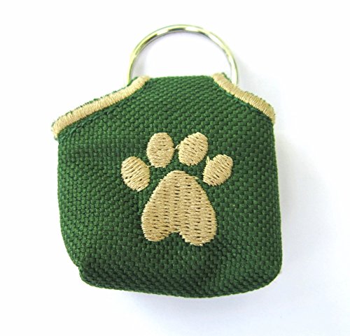 Peace tag (green) dog tag silencer