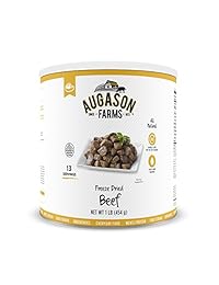 augason explotaciones liofiliza trozos de carne de