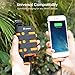 Waterproof Charger Portable Charger, Jackery Armor Power Bank 9000mAh External Battery [Water/Shock/Dust Proof] with Emergency LED Flashlight for Camping, Hiking and Other Outdoor Activities