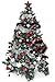 Alonsoo 25ft Christmas Tinsel Garland, Christmas Tree Ornaments Home Party Classic Shiny Sparkly Ceiling Hanging Decorations,3.6 inch Wide Filaments Silver
