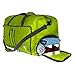 Coreal 80L Foldable Travel Camping Duffel Luggage Bag with Shoe Compartment