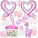 Baby Shower Balloons, Decorations and Gifts for Girls - Gender Reveal Party - Baby Announcement - Kids Party Decorations