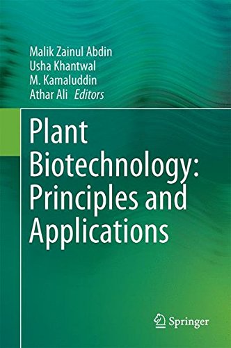 Plant Biotechnology: Principles and Applications Plant Biotechnology: Principles and Applications