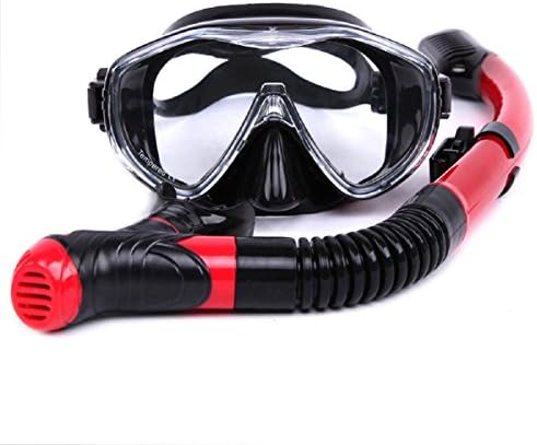 Adult Swimming Training Anti-fog Silicone Scuba Diving Freediving Mask Snorkel Set