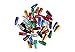 partstock(TM 12-Pack Multi-Color Anodized Machined Aluminum Alloy Bicycle Bike Tire Valve Caps Dust Covers French Style Presta Valve Cap.