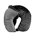 Cloudz Washable Travel Neck Pillow Cover - Black