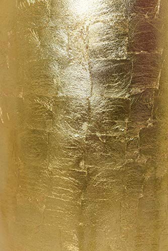 Vivanno Pflanzkübel Blumenkübel Bodenvase PILA Gold Hochglanz (120 x 37) – Bild 4