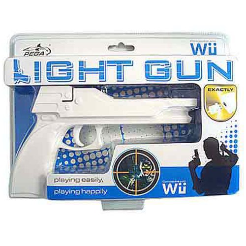 SKQUE NEW LIGHT LASER GUN FOR NINTENDO WII SHOOTING GAME