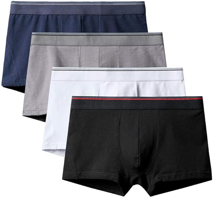 kliy Heren Boxer Shorts 4 Stks/partij Mannelijke Slipje Mannen S Boxers  Shorts Mr Lente Katoen Losse Grote Extra Plus Size Vet Ondergoed 6XL Stely  A: Amazon.nl
