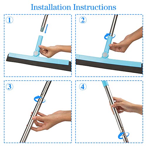 5 KOLLIEE+Commercial+Squeegee+Adjustable+Professional