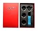 Mehr Classic Leather Key Chain | Elegant, Timeless, Multi-Ring Keychain & Key Rings (Turquoise Blue)