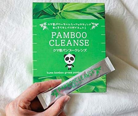 Amazon ダイエット ドリンク 粉末 便利 簡単ダイエット ファスティング 断食 置き換え パンブークレンズ クレンズ ジューズ 飲みやすい りんご味 クマ笹 北海道産 Pamboo Cleanse 3ｇ 24包 青リンゴ味 栄養成分豊か クマザサ 食物繊維 野草発酵植物エキス 乳酸菌