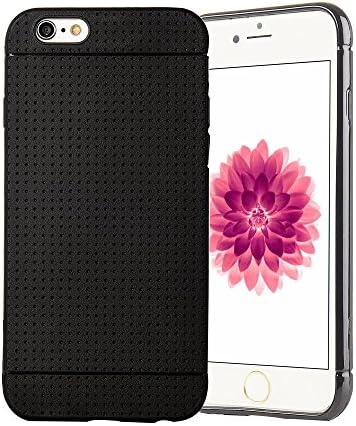 iPhone 6/6s Case, COSHIN Premium Quality soft TPU Bumper Case Anti-slip Shockproof Armor Protective Case for 4.7 inch (Grip black)