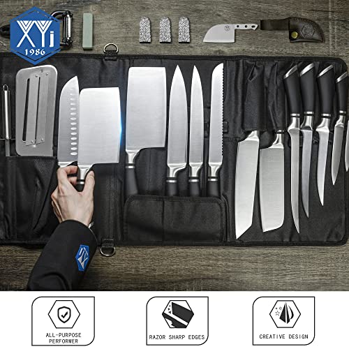 XYJ Authentic Since 1986,Professional Knife Sets for Master Chefs, Chef