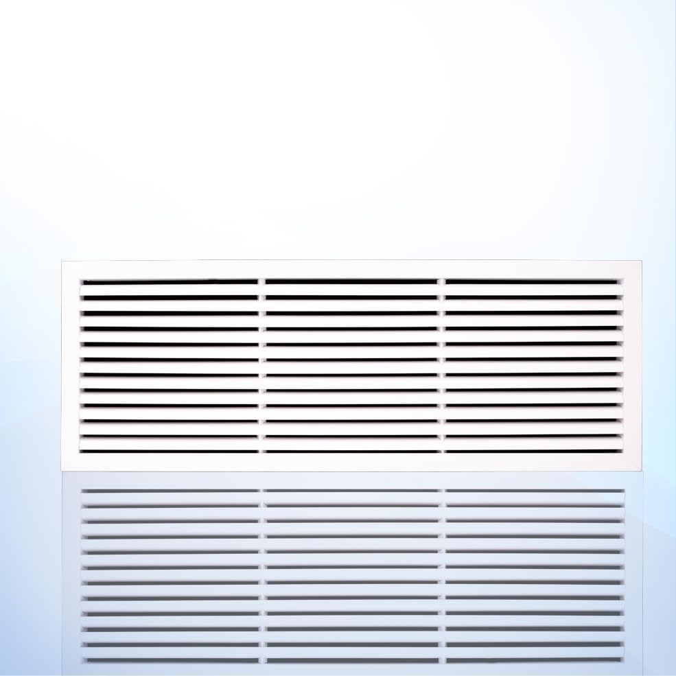 Registers, Grilles & Vents - [36 x 12 Duct Hole] Vent Cover. Aluminum Return Grille HVAC Ceiling or Sidewall Grille Without Damper -Easy Air Flow - Gable Vents. Designed for Extraction of air. [37.6 x 13.6