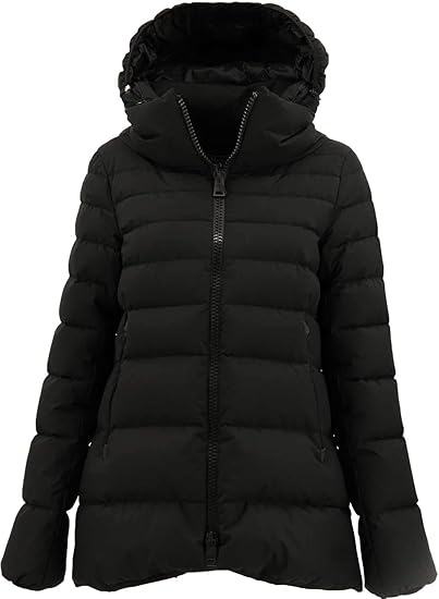 Amazon Herno ヘルノ レディース ラミナー ゴアテックス インフィニアム ウィンドストッパー フレアシルエット ダウンジャケット Laminar Gore Tex Infinium Windstopper Pi079dl 9300 ブラック 40 ブラック C05 コート ジャケット 通販