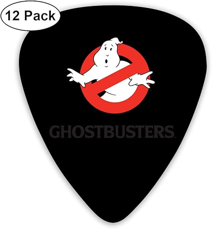 Amazon ゴーストバスターズ Ghostbusters フェンダー ピック ギタ ーピック ピック 12枚 三種類厚さ 0 96mm 0 71mm 0 46mm 4枚ずつ スタンダード ピッチ トライアングル ギターピック 楽器