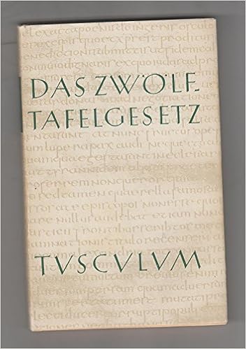 Das Zwolftafelgesetz Texte Ubersetzungen Und Erlauterungen Von R