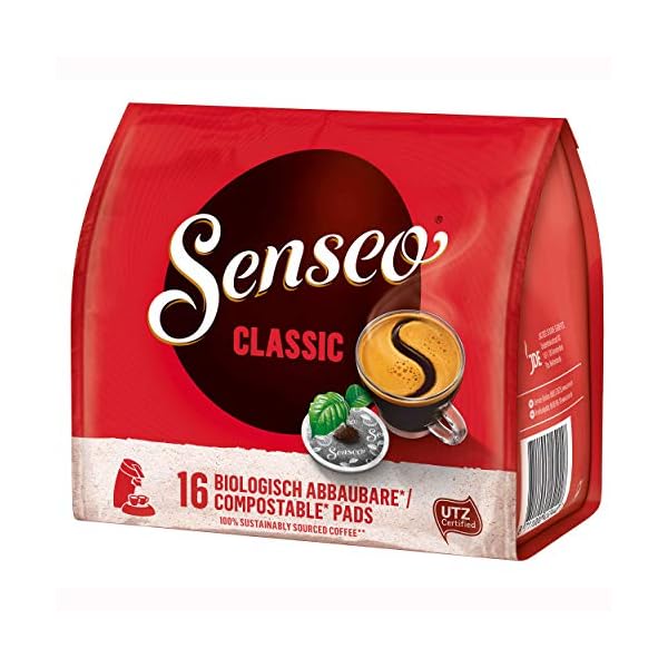 Senseo Kaffeepads Klassisch / Classic, neues Design, Intensiver & Vollmundiger Geschmack, Kaffee, 3er Pack, 3 x 16 Pads – Bild 5
