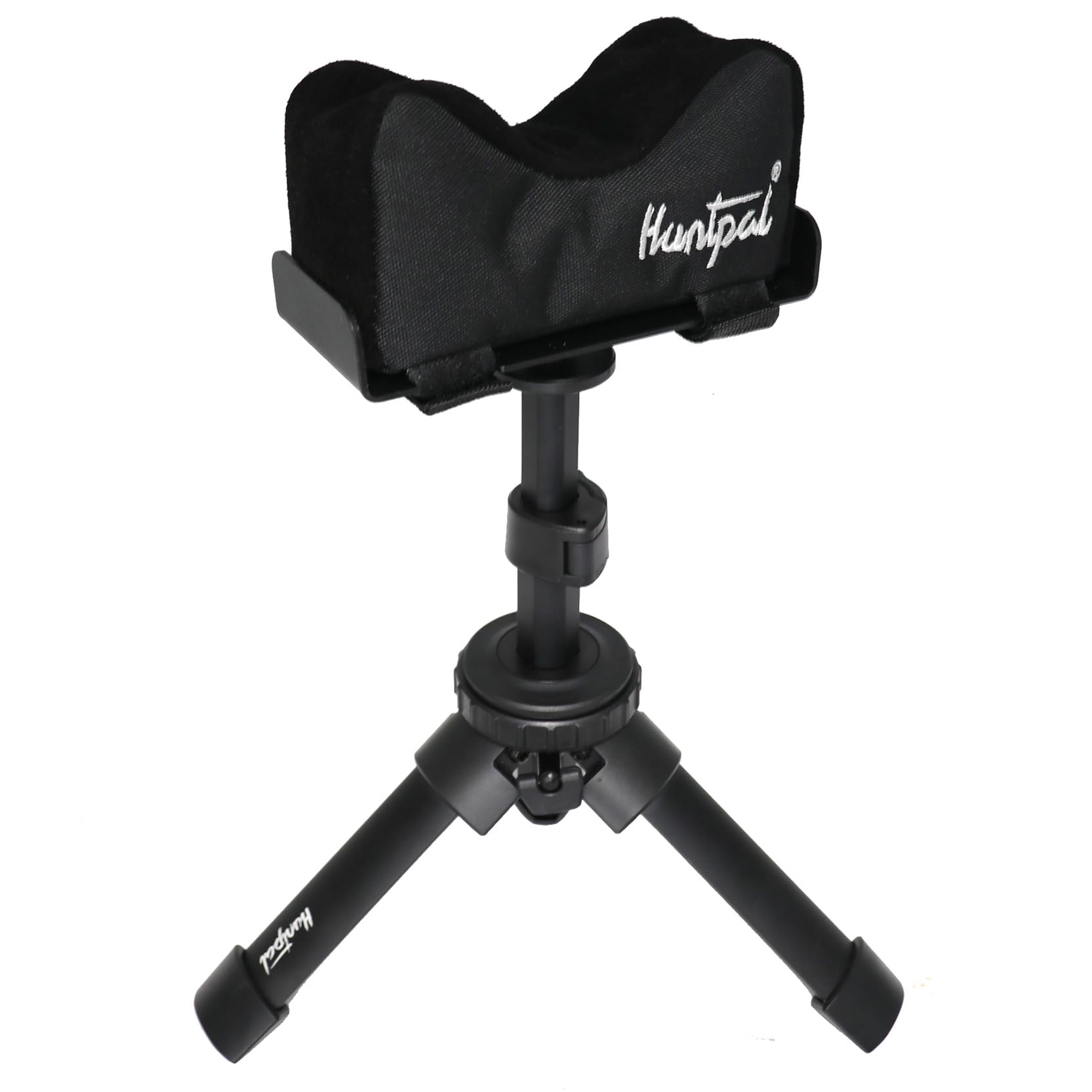Photo 1 of **PARTS ONLY** HUNTPAL Rfie Rest Bench Stand Shooting Stick Tripod Gun Rest for Range Table Shooting Target Practice, Portable Adjustable Height Compact Aluminum Construction Shooting Support