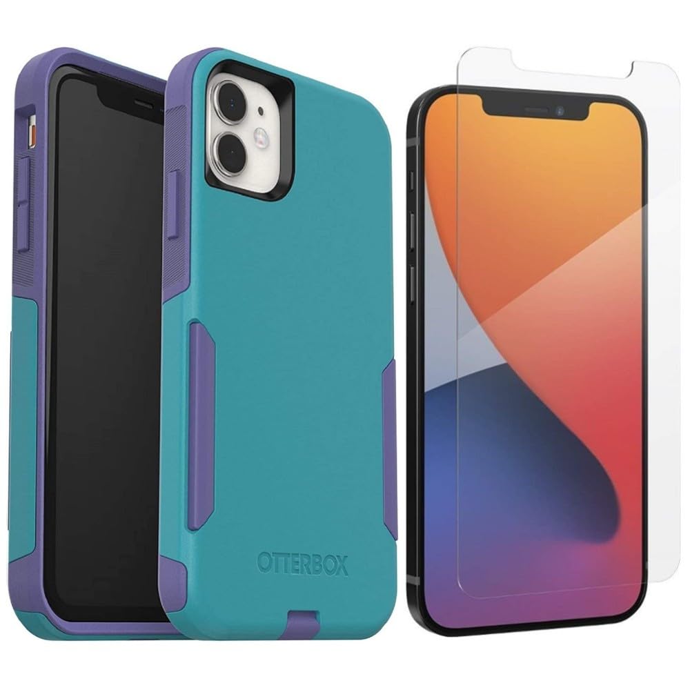 OtterBox iPhone 11 (Only) - Commuter Series Case - Cosmic Ray - with Screen Protector - Slim & Tough - Pocket-Friendly - with Port Protection - Non-Retail Packaging