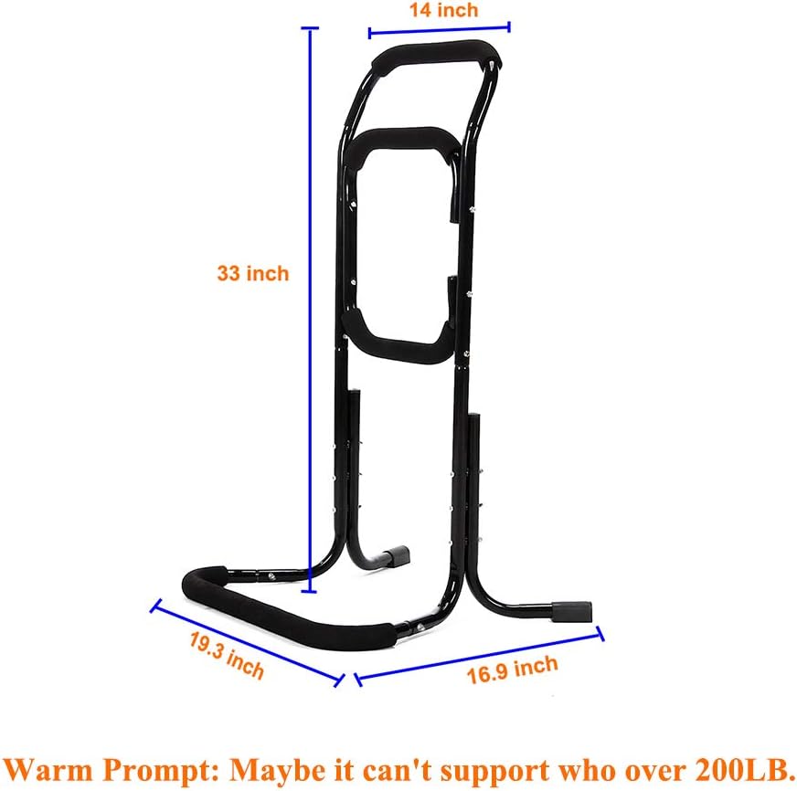 Bed Rails For Elderly Seat Lift Assist Chair Lift Devices Grab Bar For Bed Stand Assist Handicap Mobility For Lift Chair Couch Sofa Disabled Senior Support Handles Accessories Products Fall Protection: Kitchen & Dining