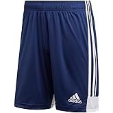 adidas Men's Tastigo 19 Soccer Shorts,Dark Blue/White,X-Small