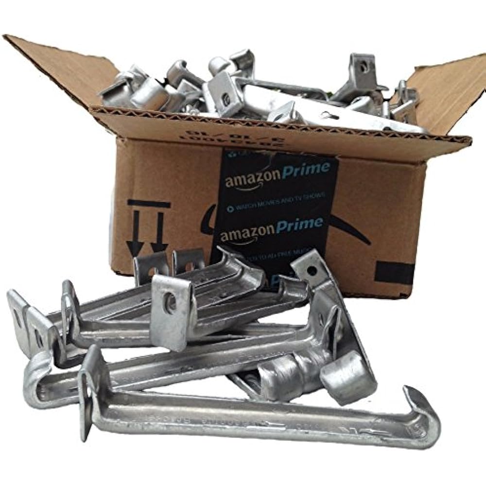 5 Inch Raytec Hangtite Hidden Gutter Hanger (50 Pack) Guards Gutters