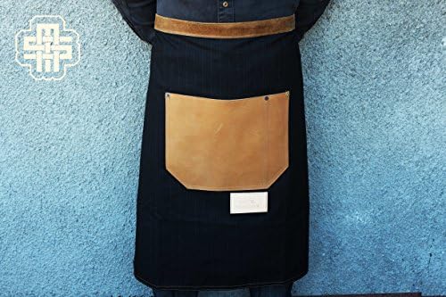 Chef Apron Denim Apron Half Apron Bartender Apron Barista Apron Waiter Apron Custom Apron Man Gift Woman Gift