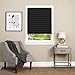 Achim Home Furnishings 1-2-3 Vinyl Room Darkening Temporary Pleated Window Shade, 48