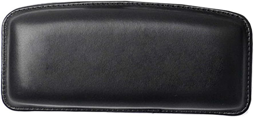 Cushion Thigh Support Interior Knee Pad Soft Pillow Leather Accessories Car Seat Universal(Black)