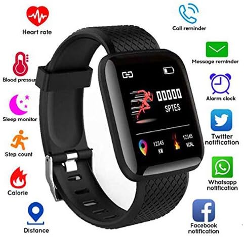 Lizzie D13 Smart Bracelet Men Women Fitness Tracker Heart Rate Monitor