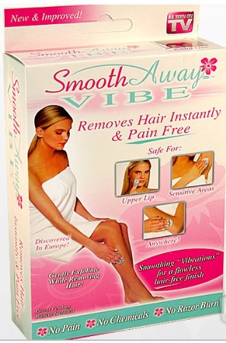 Smooth away vibe vibrating hair removal as seen on tv