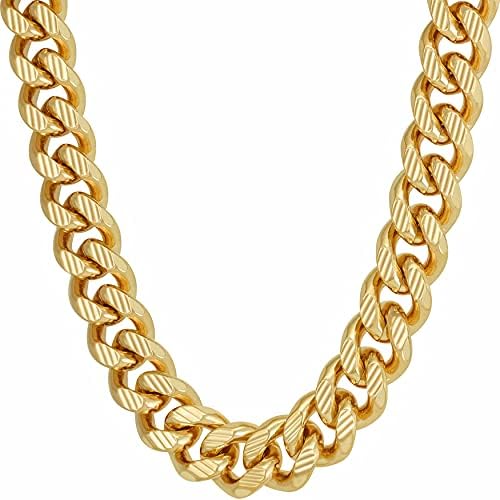 Amazon.com: LIFETIME JEWELRY 7.7mm Venetian Chain Necklace for