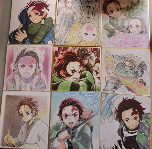 鬼滅の刃 きめつ全集中展 複製ミニ色紙 色紙 竈門 炭治郎