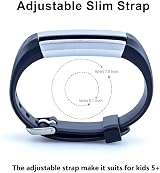 Kids Fitness Tracker Watch Pedometer Sleep Monitor IP67 Waterproof view 5
