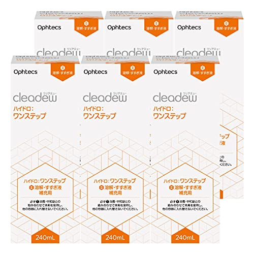 Cleadew クリアデュー ハイドロ:ワンステップ 【Ⅱ】溶解・すすぎ液 240ｍL x6本商品画像