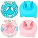 StillCool Baby Pool Float Infant Swimming Ring with Canopy Shade for 1 to 3 Years Old Kids (Light Pink)