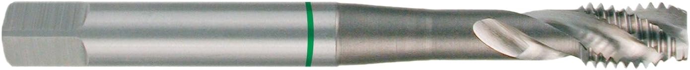 Ruko HSSE-Co 5 Machine Tap, DIN 371, Ground, Bright Finish, M 6 x 1.00 mm Nominal Thread Size, 80.0 mm Length, R234060E